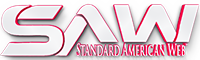 Standard American Web's Red 3 letter logo